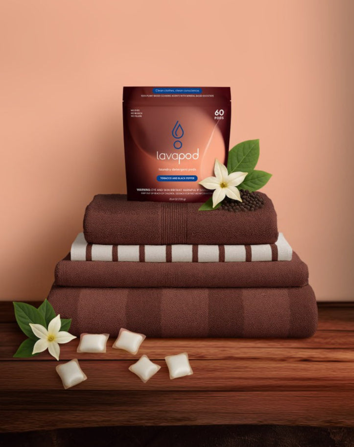 Laundry Pods | Low Country Ember | Tobacco & Black Pepper | 120 Count