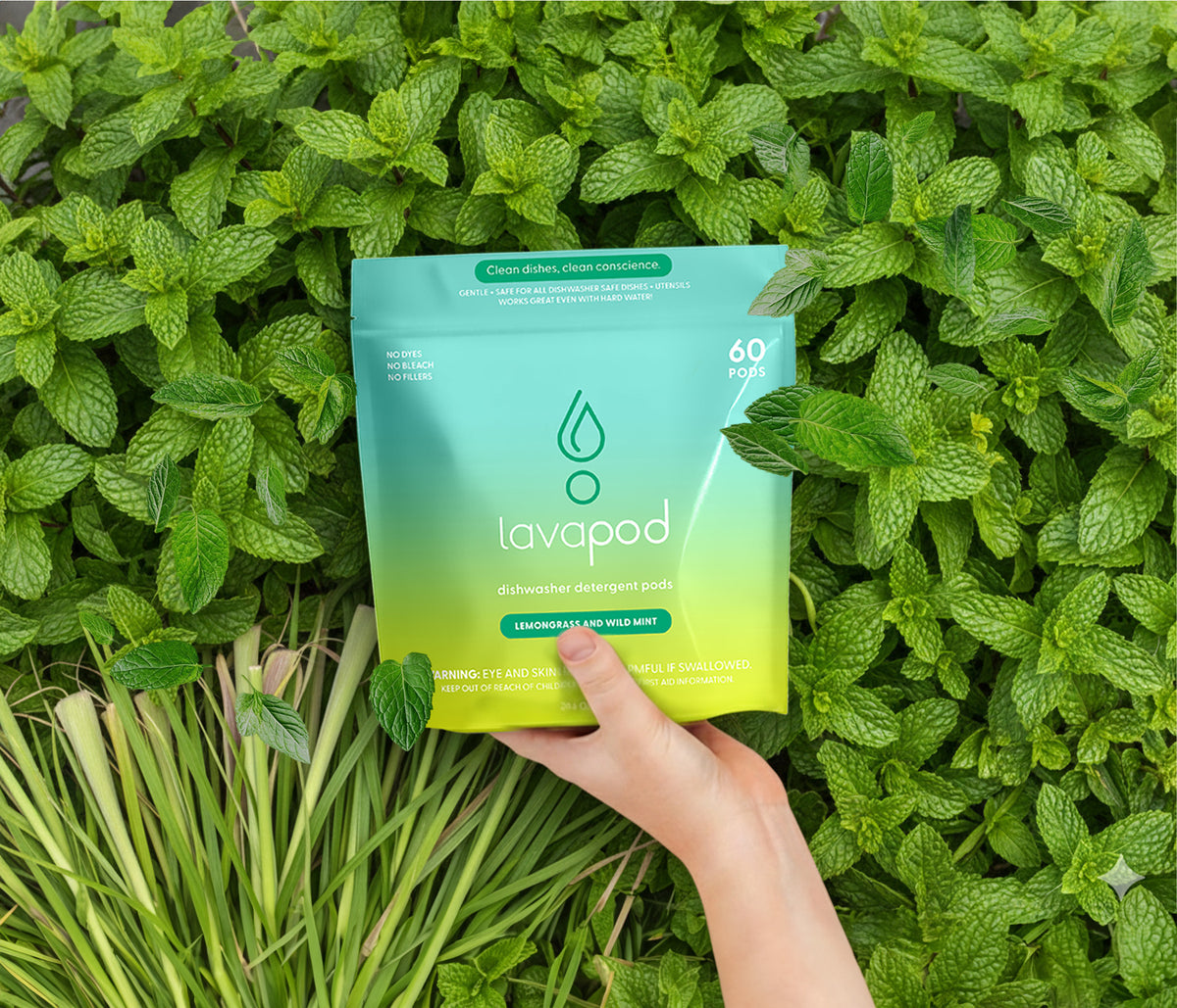 Dishwasher Pods | Lemongrass & Wild Mint | 20 Count