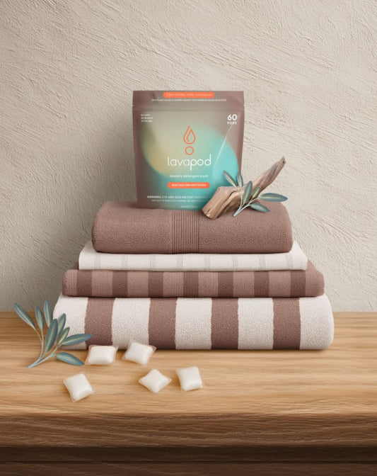 Laundry Pods | Blue Sage and Driftwood - Natural Coastal-Inspired Scent, Eco-Friendly - 60 Count