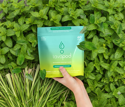 Dishwasher Pods | Lemongrass & Wild Mint | 20 Count